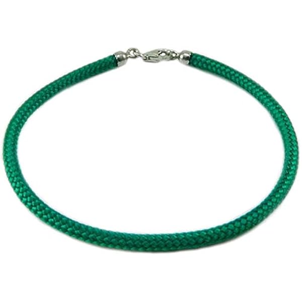BRACCIALE CON CIONDOLI IN ARGENTO, portafortuna, marchiato 925