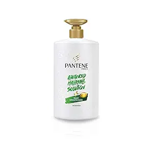 Pantene Advanced Hairfall Solution, Anti-Hairfall Silky Smooth Shampoo for Women, 1L
