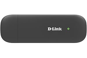 ‎D-LINK D-Link DWM-222/R 4G LTE USB Adapter (USB-Anschluss, 4G/LTE/3G, HSPA+, 150 Mbps Download und 50 Mbps Upload) schwarz/anthrazit
