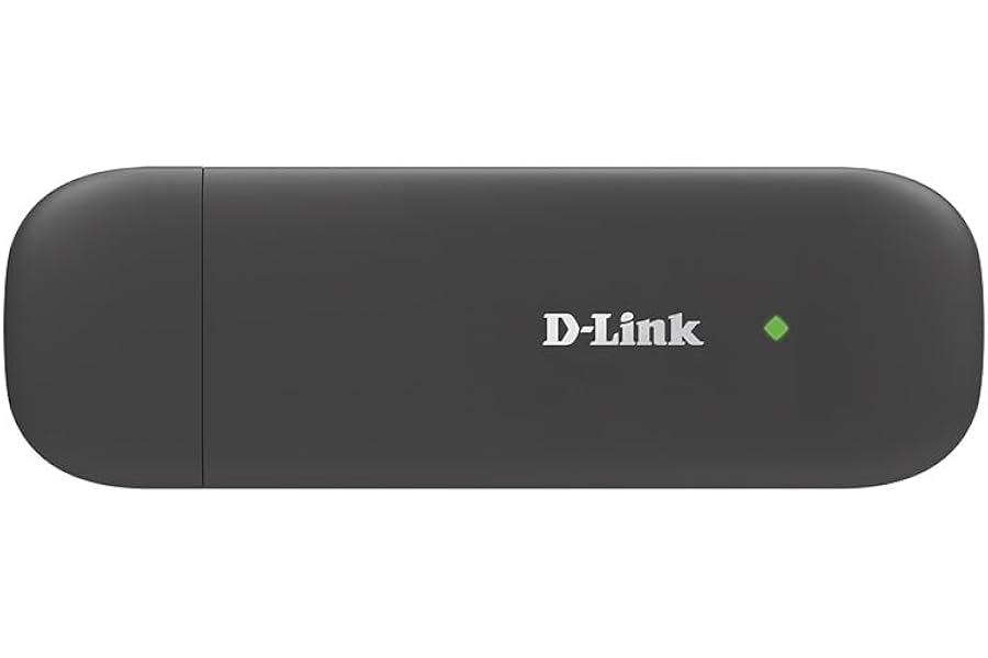 D-Link DWM-222/R 4G LTE USB Adapter, Up to 150 Mbps Download, USB 2.0, Plug and Play, Compatible with Windows XP/Vista/7/8/10 and Mac OS X 10.5 or higher