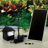 Poweraccu Solar-Springbrunnenpumpe mit Beleuchtung und Memory-Funktion !!!