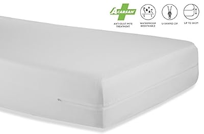 Tural - Housse pour matelas anti-acariens imperméable et respirante. Dimensions 140x200 cm