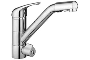 NEUES WASSER GROUP 3-Wege-Armatur SIENA AMWAY Chrom für kaltes, heißes und gefiltertes Wasser. Eine elegante und stillvolle Ergänzung für Ihren Wasserfilter. Geeignet für AMWAY eSpring Wasserfilter! Küchenarmatur , Spültischarmatur , Mischbatterie , Dreiwege Wasserhahn , Für Osmoseanlagen Trinkwasseranlagen