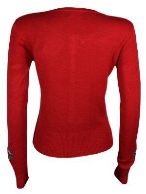 Banned Swallow Ladies Red Cardigan