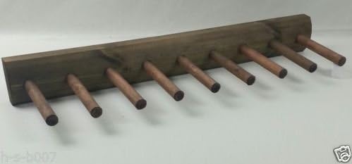 Tanalised Half round wellington boot rack 4 pair for outdoors
