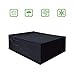 Produktbild Dellcciu Schutzhülle für Gartenmöbel, 420D Oxford-Gewebe Abdeckeplane für Tisch und Stühle, Outdoor, wasserdicht, rechteckig (200 x 160 x 70 cm)