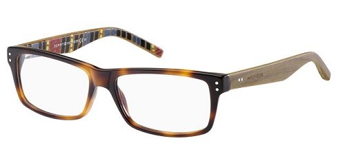 Preisvergleich Produktbild Tommy Hilfiger Gestell TH-1136-MP-VD9 (54 mm) braun / holz
