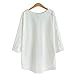 YQ23 2015 Autumn And Winter The New Lace Splice Loose Women T-shirt (XXL, WHITE)