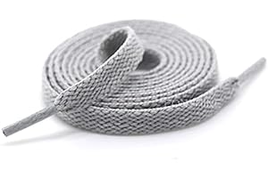 DANRAW STORES [PAIR] 120cm Flat Shoe laces, Soft Trainer Lace, Sneaker Lace, Polyester,Sports, Casual, Hiking, Mountaineering, Walking, Running