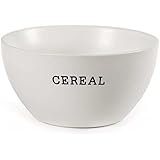 Tazza bolo colazione latte cereali in ceramica 610 ml 14*7 cm colore bianco decoro cereal CEZ-817465