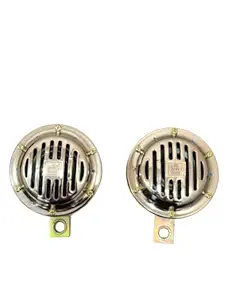 OSHOTTO Wipex Vibrasonic Horn 12V Chrome (Set of 2 pcs) for Cars, Trucks, Boats, ATVS, Motorcycles and Scooters
