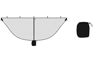 LUUKUP Moustiquaire d'hamac, Portable Ultra-Legere pour Exterieur Moustiquaire Anti-moustiques en Nylon, pour Camping hamac, Parfaitement moustiquaire Produit ou Accessoires Sport