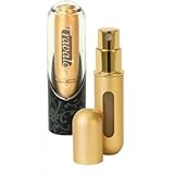 Travalo Excel Perfume Spray Bottle 5 ml for 65 Sprays Gold