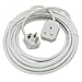 Price comparison product image pro elec Way 3 m Mains Power Extension Lead - White
