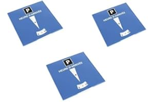 Equilibre et Aventure Lot de 3 disques de stationnement pour Zone Bleue