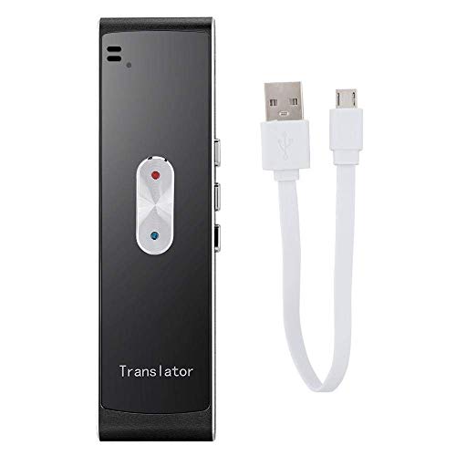 Preisvergleich Produktbild MENGZHEN Smart Language Translator-Gerät Tragbares, bidirektionales Übersetzungsgerät Smart Voice Translator-Gerät Unterstützt 40 Sprachen