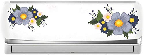 Decals Creation™ AC Sticker Fridge Sticker Wall Sticker Split Ac Stickers Air Conditioner Sticker Standard Size