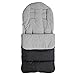 Produktbild Kinderwagen Fußsack, Kinderwagen Schlafsack,Universal Winter Wasserdichte Warme Kinderwagen Schlafsack Fußsack Sitzkissen für Neugeborenes Baby Kleinkind Grau