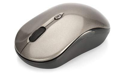 Preisvergleich Produktbild ednet 81166 Funk-Maus Optisch Ergonomisch Anthrazit, Schwarz