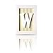 LETTER W - Individually Framed Baby Letters - with Blue, Pink and Green Backgrounds included for Free