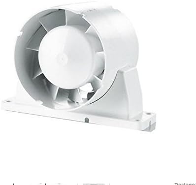 4" Grow Room Hydroponic Fan - Has A Slim Profile For Mounting In Tight Spot - Quiet Running Axial Flow Impeller