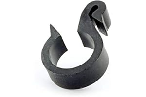 ACQUAVERDE 100 piezas Ganchos de apoyo para tubo riego de 25 mm 13051