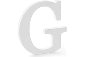 FIND IT, FIND THE BEST PRODUCTS FIND IT Letras de Madera mayúscula Decorativa 20cm (G)