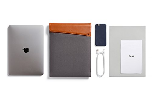 Bellroy Laptop Sleeve Extra 15″, Farbe: Warm Grey – Woven - 7