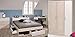 Produktbild expendio Jugendzimmer Morris 76 Akazie Bett 160x200 Kleiderschrank Schreibtisch Kommode Schubkastenkommode Jugendbett Singlebett