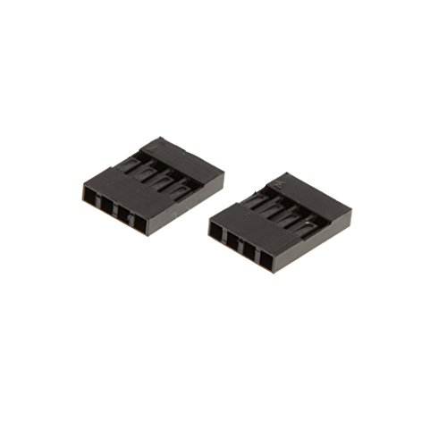 100pcs Dupont Überbrückungskabel Kabelgehäuseschale Stecker Stiftkopf 2.54mm – 4p - 3