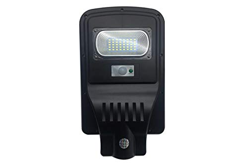 Foco LED farol de tráfico 30 W Luz fría Energía Solar crepuscular f05930 