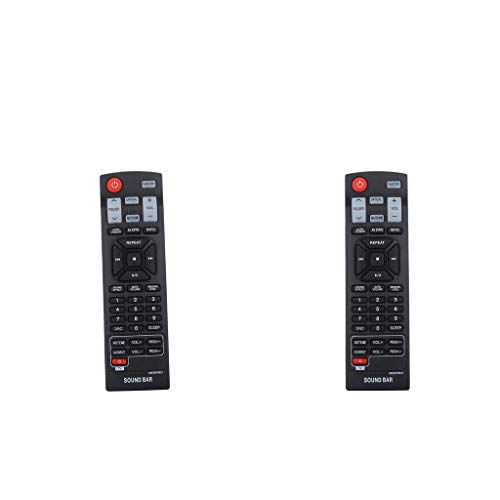 Preisvergleich Produktbild perfk 2pcs Fernbedienung Für LG Sound Bar / TV