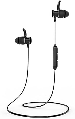 Bluetooth Sports Earphones,Kainuoa Waterproof Wireless Magnetic Earphone 10Hours Playtime DPS High Quality Tone With Built-in Microphone(Noise Reduction) For Iphone And More,Black