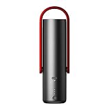 【POTENCIA DE SUCCIÓN POTENTE Y RUIDO】 Con una potencia de succión de 4200 mbar y un bajo nivel de ruido de 75 dB. La aspiradora de mano portátil puede eliminar eficazmente el polvo, las migas, el pelo de las mascotas, el agua y otros desechos pequeños. Se puede recoger fácilmente (2 teléfonos móviles). Dígale adiós a cualquier ajetreo y bullicio en su amado automóvil.