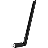 Mercusys MA14H | AX300 Wi-Fi 6 Kablosuz USB Adapt&ouml;r | Y&uuml;ksek Kazan&ccedil;lı Anten | Dahili S&uuml;r&uuml;c&uuml; Tak &Ccedil;alıştır | Windows ve Linux U