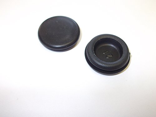 Preisvergleich Produktbild Blindstopfen, 6 x 6 mm, geschlossen, schwarz