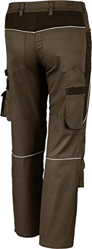 Mehrfarbige Arbeitshose – Bundhose – MG245 – haselnuss/kastanie - 2