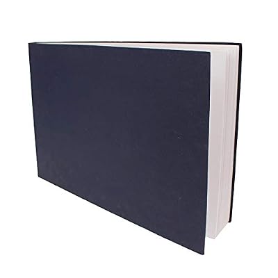 Artway Indigo - Carnet à dessin faits main - 150 g/m² - reliure/couverture rigide - A3 paysage