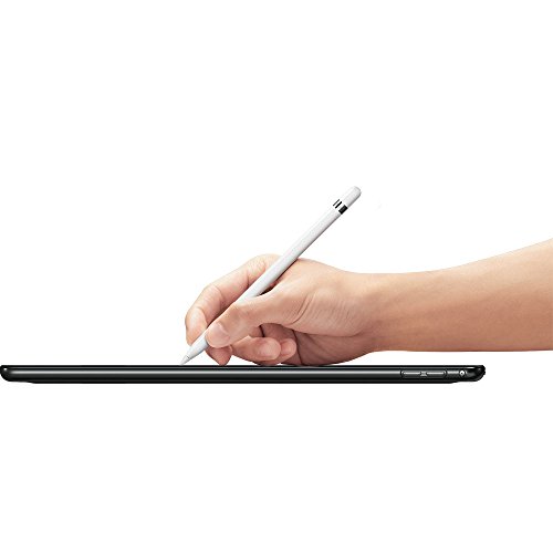 iPad Pro 9.7 Hülle, ESR® Durchscheinend Hintere Abdeckung (Silikon Rahmen + Hart PC Zurück) mit Kühlloch Schutzhülle für iPad Pro 9.7 (Schwarz) - 8