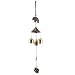 Produktbild Aufee Windspiel, Garten Ornamente Elefanten Form Metall Hängende Wind Glocke Outdoor Geschenk Dekoration für Hausgarten
