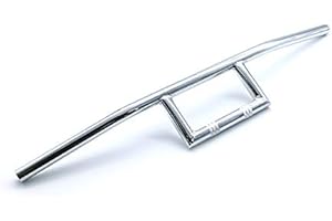 BHYSHOP 7/8 "22mm Lenker Fenster Attack Style Lenker Chopper Cafe Racer Universal Motorrad