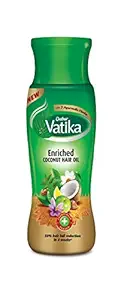 Dabur Vatika Enriched Coconut Hair Oil For Hair Fall Control, 300 Ml