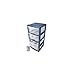 Tontarelli 4 Drawer Tower Black Brand New Fast Postage