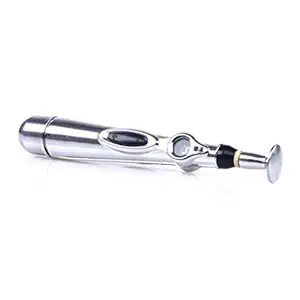 Anirdesh Adjustable Electric Shock Therapy Handheld Portable Massager Pen with 3 Different Nods