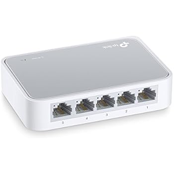 TP-Link TL-SF1005D Netzwerk Switch (5x 10/100MBit/s RJ45 ports) weiß