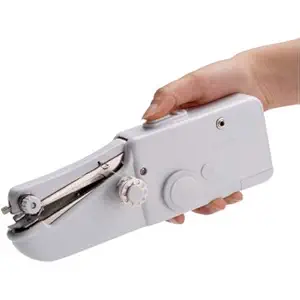 Tagore Portable Mini Handheld Cordless Sewing Machine Handy Stitch Stapler for Quick Stitch, Fashion Styling, Needle-Work, Craft at Home or Travel