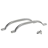 Einfach & schnell montiert - befestigen Sie die Edelstahlgriffe mit den mitgelieferten Schrauben in wenigen Augenblicken auf Ihrer Truhe oder einem Möbelstück