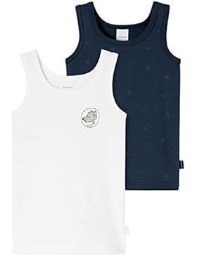 Schiesser Jungen Unterhemd, 2er Pack