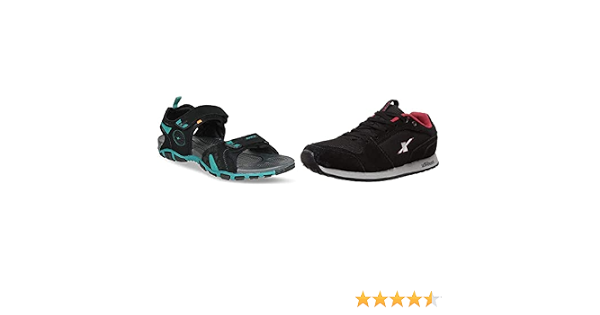 Sparx Men's Ss-491 Black Sea Green 