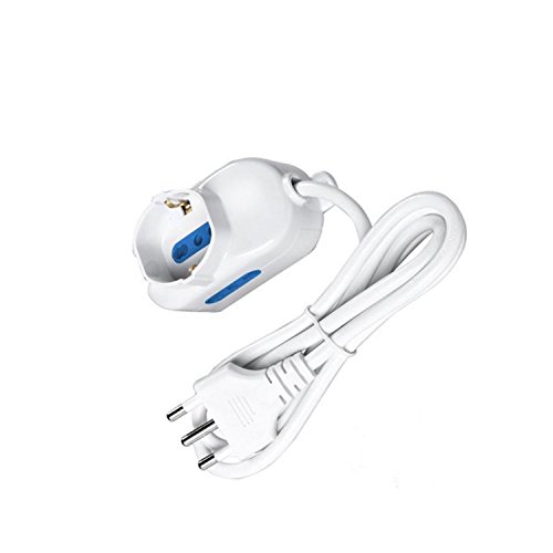 Preisvergleich Produktbild Starken gl1382 Mehrfachsteckdose, weiß, 7.5 x 3 x 4 cm